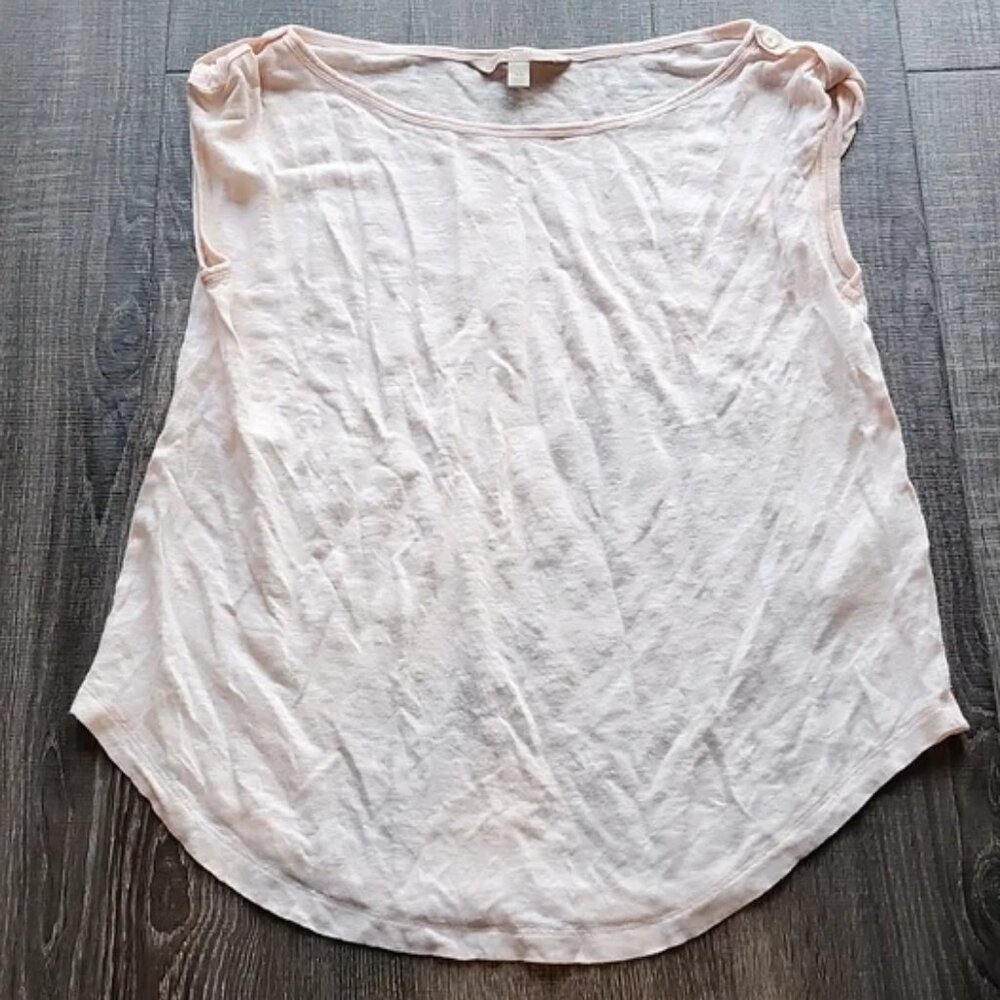 🍁 Banana Republic LINEN "heritage collection" sleeveless Top 🍁